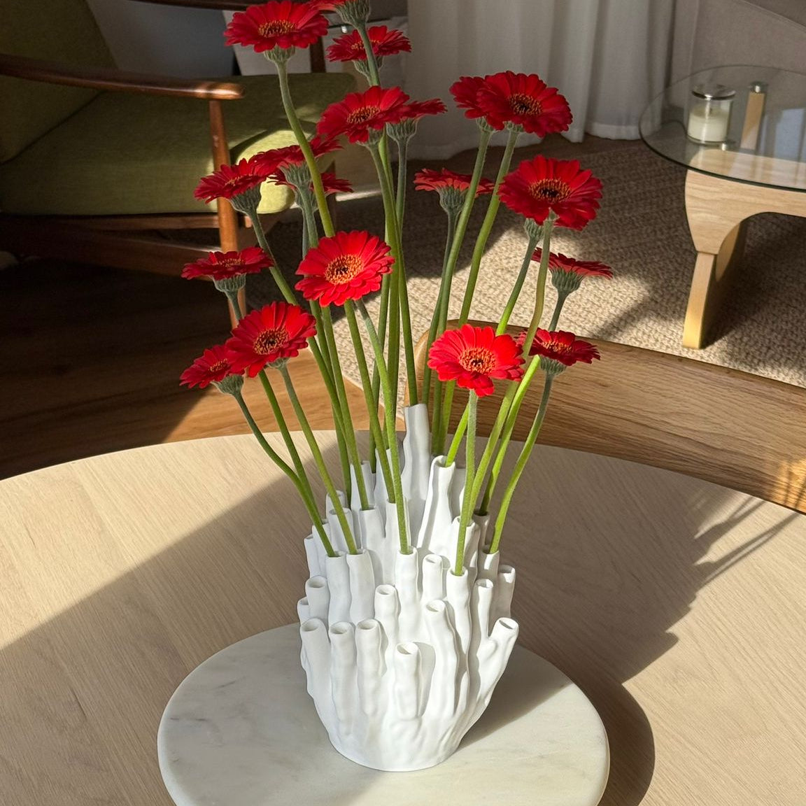 אגרטל אלמוג – עיצוב אורגני בהדפסה תלת־ממדית