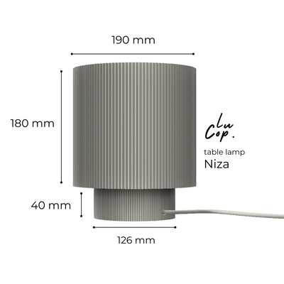 מנורת שולחן דגם  ניצה