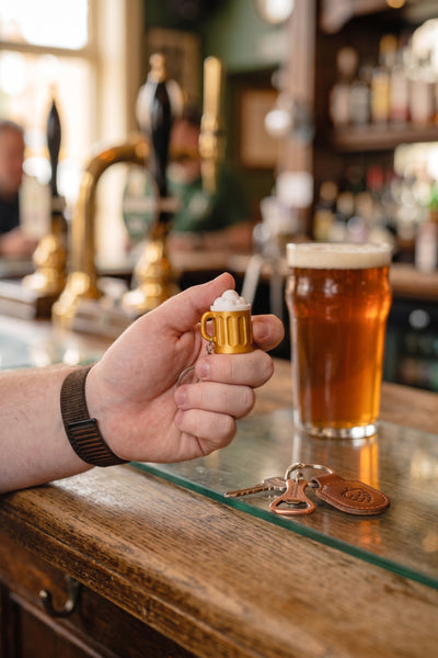מחזיק מפתחות קליקר פידג'ט – כוס בירה 🍺